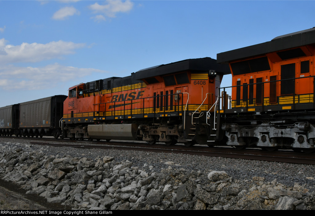 BNSF 6408 Roster shot.